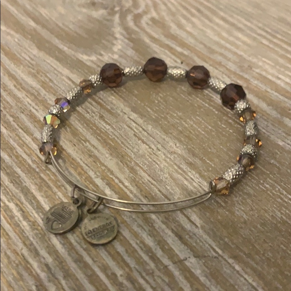 Silver Alex and Ani bracelet